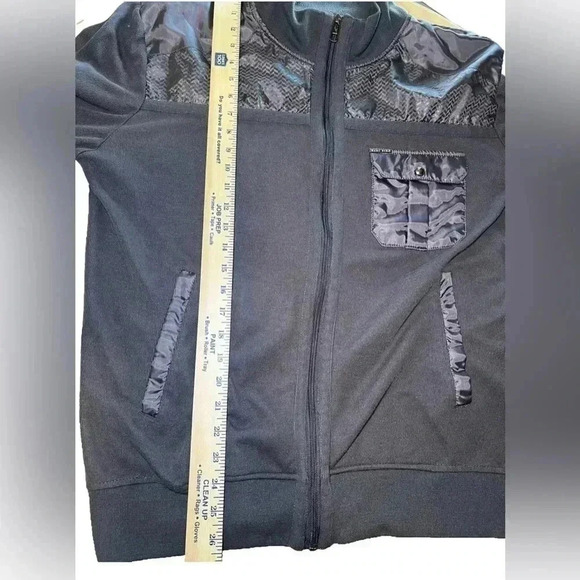 Marc Ecko Cut & Sew Mens Elbow Patch Deadly Threads Tweed Jacket Sz. XL - Picture 8 of 8